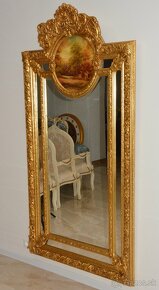 Zámecké zrcadlo s obrazem - 210 cm - krásné - 4