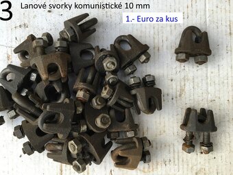 Lanové a otočné svorky rôzne druhy ČSSR - 4