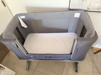 CHICCO POSTIEĽKA NEXT2ME FOREVER - MOON GREY - 4