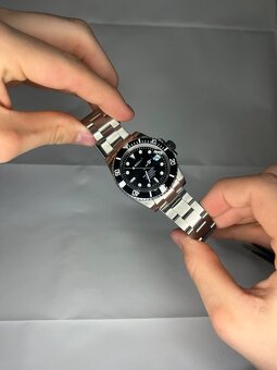 Seiko mod submariner date black - 4