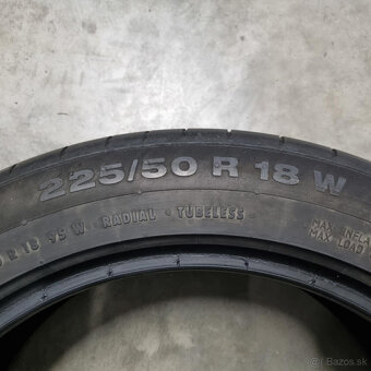 Letné pneumatiky 225/50 R18 CONTINENTAL RSC - 4