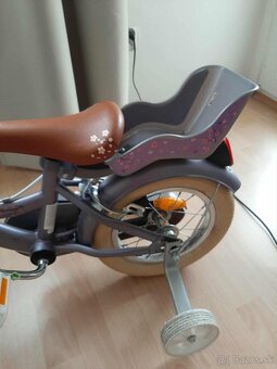 Detský bicykel Blosoom 12" CB fialový - 4