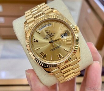 Hodinky Day Date - Gold - 4