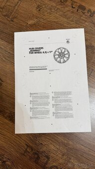 Puklice ŠKODA „BORNEO“ 6,5 J x 17 - 4