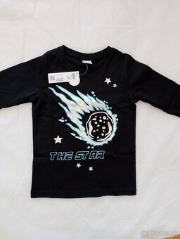 2x tričko s dlhým rukávom Lindex veľ.92 - 4