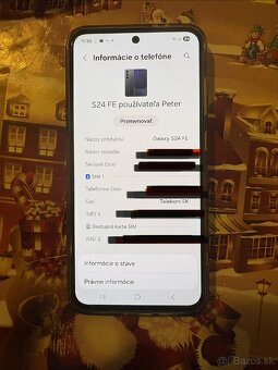 Telefón Samsung s24fe vo výbornom stave - 4