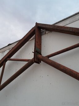 Strešné väzníky , ocelový väzník - 4