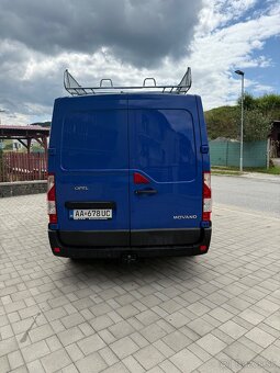 Opel Movano 2.3L Ll1H1 webasto nezávisle kurenie - 4