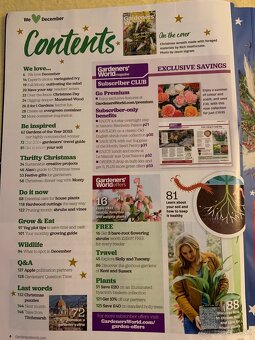 Časopis BBC Gardeners' World nov-dec/2023 - 4