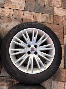 Orig. hliníkové disky Fiat R16, 4x98 - 4