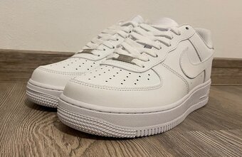 Bílé Boty Nike Air Force One - 4