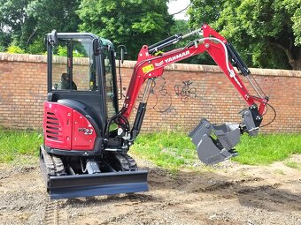 minibager Yanmar ViO23-6 RV2024 japonské rýpadlo (2,5 ton) - 4
