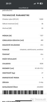 Mobilná klíma - Levita AC 12000 - 4