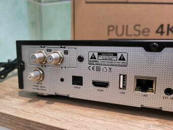 satelitný prijímač AB Pulse 4K, 2-tuner, s diskom 500GB - 4