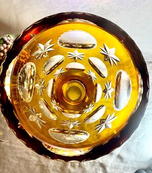 Vaza krištáľ bruseny do lazury, Haida - 4