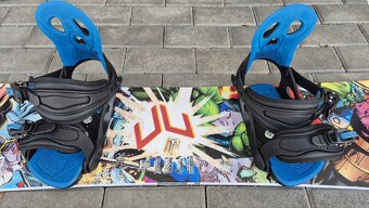 Snowboard Beany 135cm + viazanie Gravity 22/23M - 4