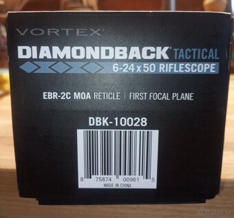Vortex vouškohlad DIAMONDBACK 6-24X50  -výmena za kolimator - 4