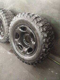 Predám offroad sadu 5x139.7 R16 235/60 R16 vzor 1cm - 4