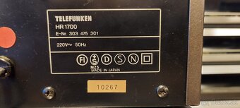 Predám vintage hifi zostavu Telefunken - 4