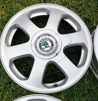 Alu kola 5x100 R15 Škoda - 4