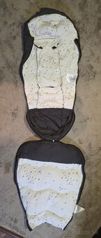 zimný fusak do kočíka Voksi Explorer šedý - 4