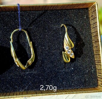 Zlate nausnice list - 4