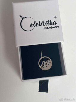 Strieborný prívesok Hory - 4