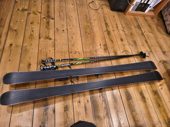 Lyziarsky set lyze+palice - 4