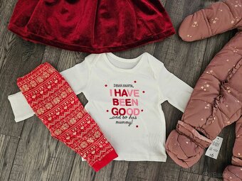 Zimný / vianočný balík oblečenia 68 - 4