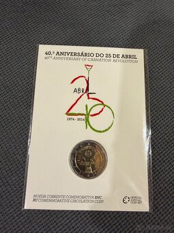 Portugalsko BU 2 euro mince - 4