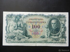 Bankovka 50 Kč 1929 a 100Kč 1931 neperforované - 4