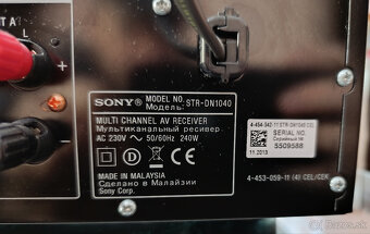 Predám AV Receiver Sony 7.2 - 4