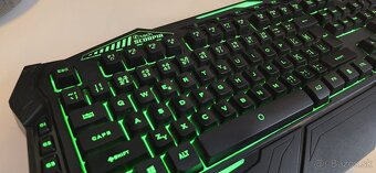 Podsvietená klávesnica C-TECH Scorpia V2  SK/CZ - 4