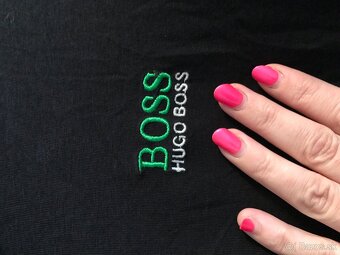 HUGO BOSS black pánske polotricko veľkosť L - 4