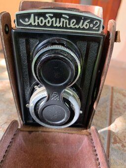 Predám zrkadlovku Lubitel 2 s orig.koženým púzdrom - 4