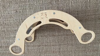 Drevena montessori hojdacka 5v1 zn elisdesign - 4