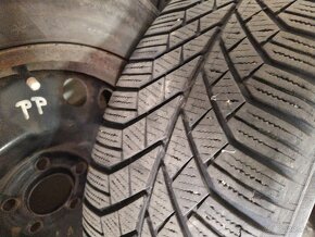 Predám zimné pneu+disky na opel astra h alebo iné - 4