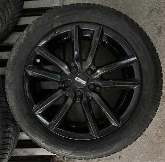 5x112 R17 7J ET50 CMS C27 piano Black + 215/55 R17 GoodYear - 4