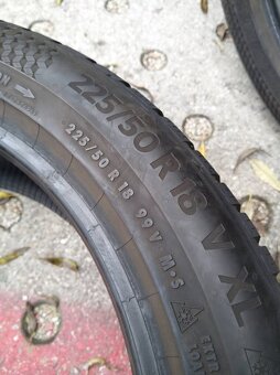 225/50 R 18 zimné Continental + alu. - 4