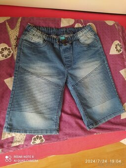 Chlapčenské kraťasy riflové - 4