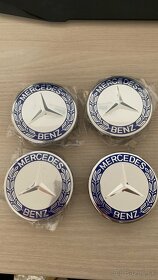 Mercedes Benz 75mm krytky diskov - 4