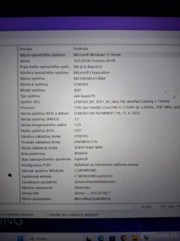 Predám lenovo notebook všetko nájdete vo foto - 4