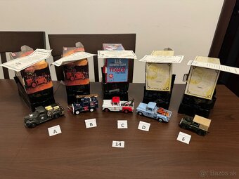 II cast -Matchbox Yesteryear, Matchbox Dinky ZLACNENE - 4