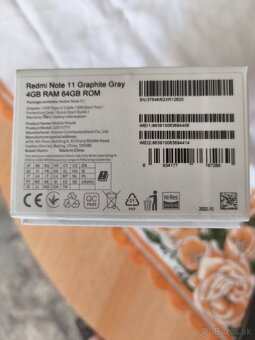 Predám Xiaomi Redmi Note 11 ako nový - 4