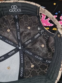 Hnedo zlata gucci šiltovka čiapka gucci cap designer luxus - 4