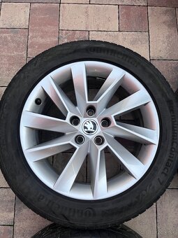Original hliníkové disky Škoda R17,5x112 - 4
