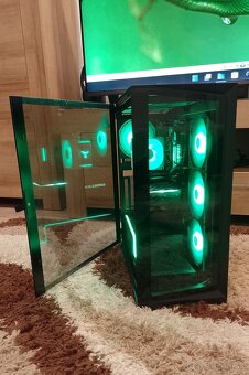 Herný nový PC – RTX 3060 Ti+Ryzen 5+32GB RAM+NVMe+SSD - 4