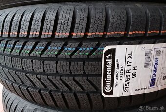 Predám nové zimné pneumatiky CONTINENTAL 215/55 R17 98V XL. - 4