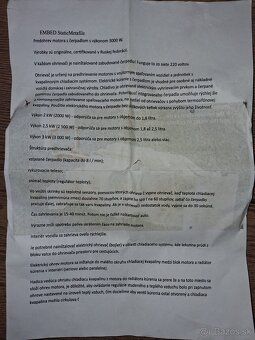 Elektrický predohrev auta 3000W - 4