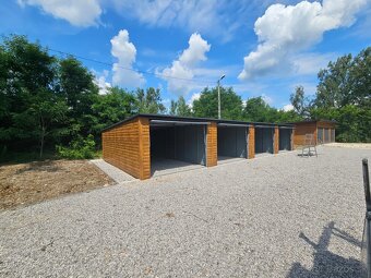 Plechová garáž 12x6m - 4